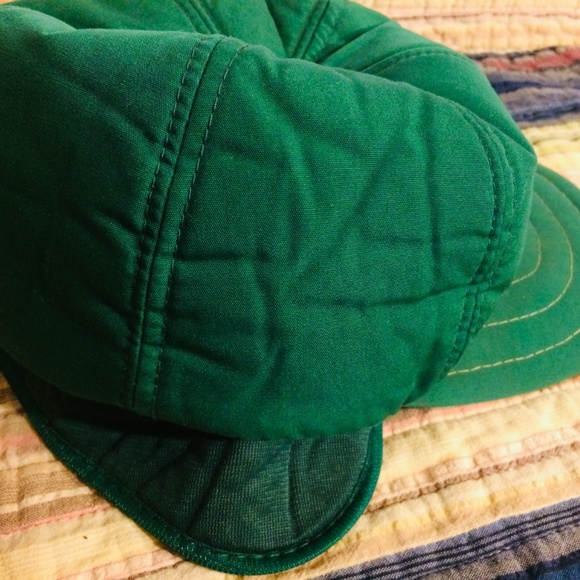 Trucker Hat with Ear Muffs, Green - Picture 5 of 8